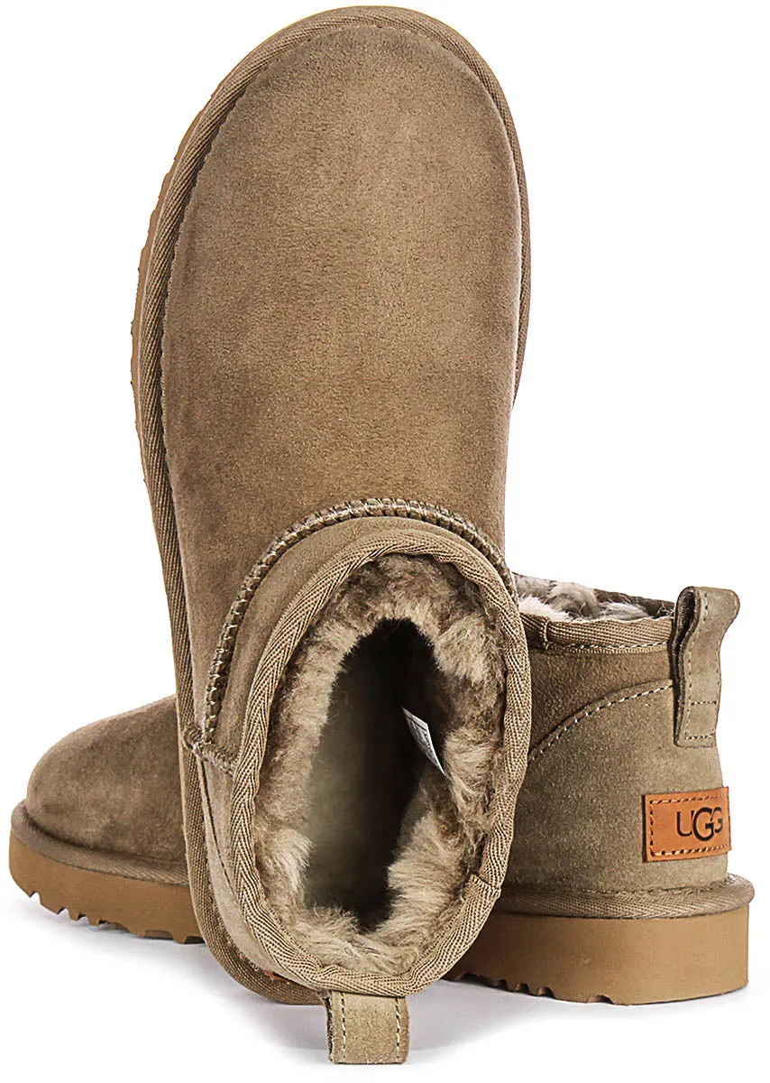 Ugg Classic Ultra Mini In Antilope For Women