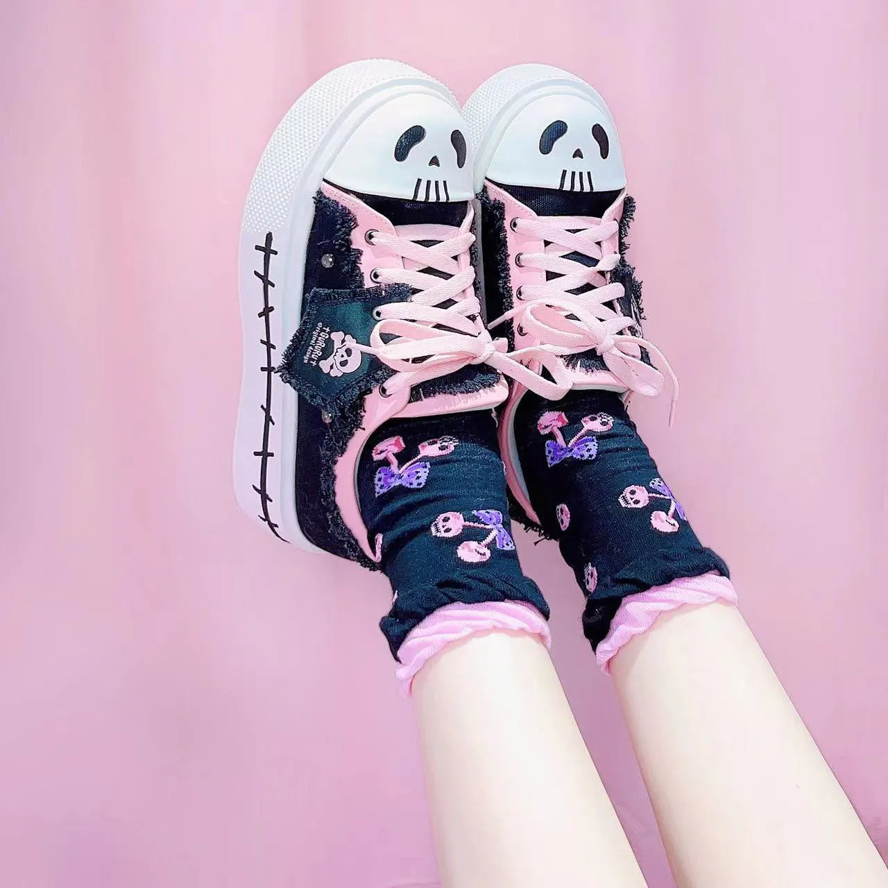 ULZZANG   canvas shoes  KF83165