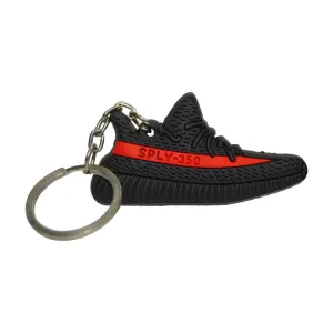 Unisex Yeezy Boost 350 Black  Silicon Keyring Gift