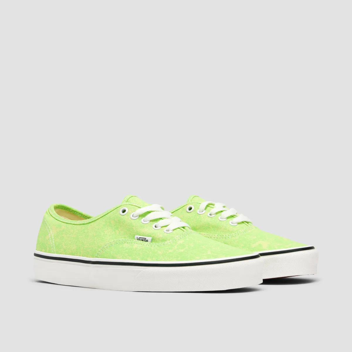 Vans Authentic Shoes - Neon Acid Wash Green