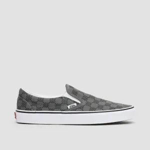 Vans Classic Slip-On Shoes - Monogram Pewter