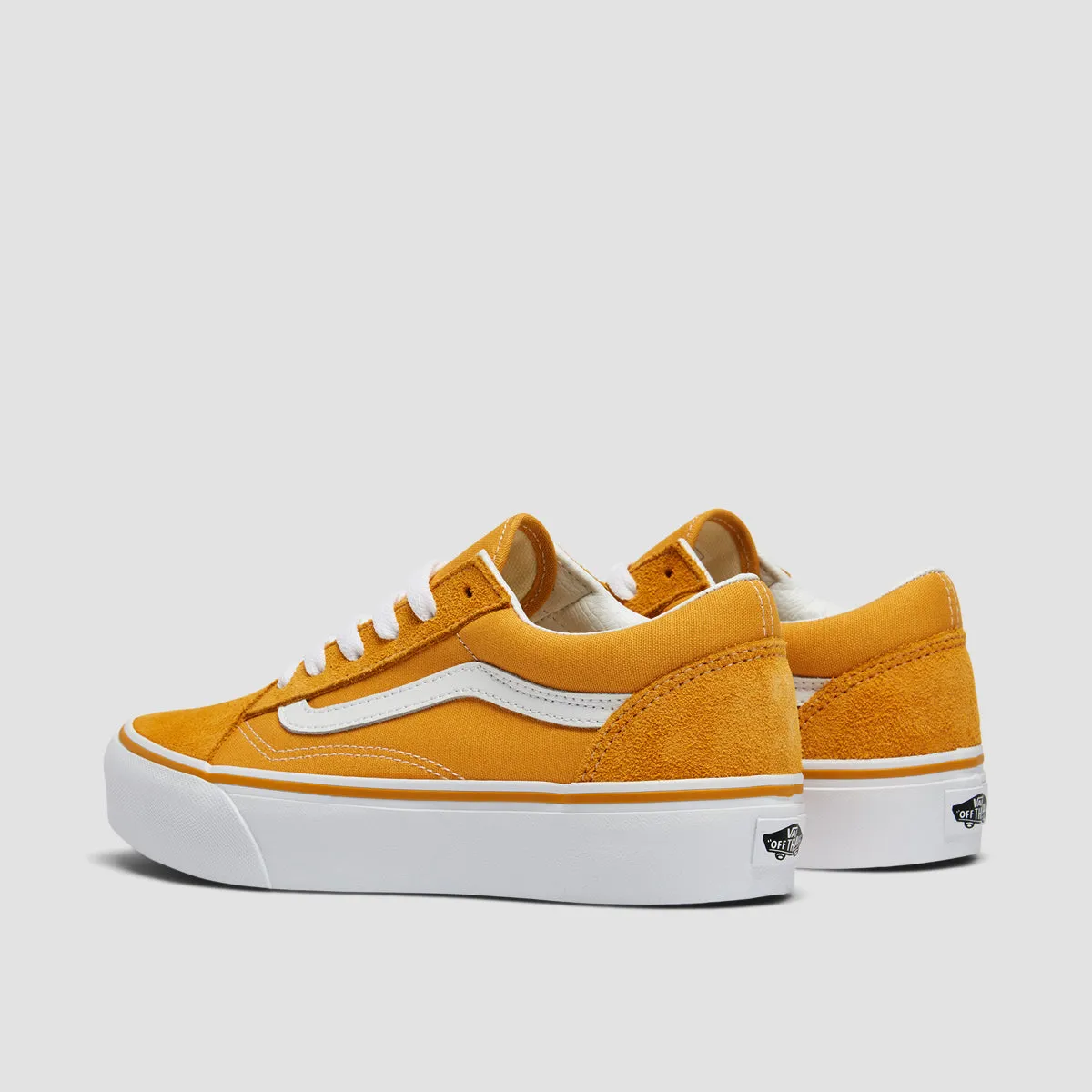 Vans Old Skool Platform Shoes - Golden Glow - Kids