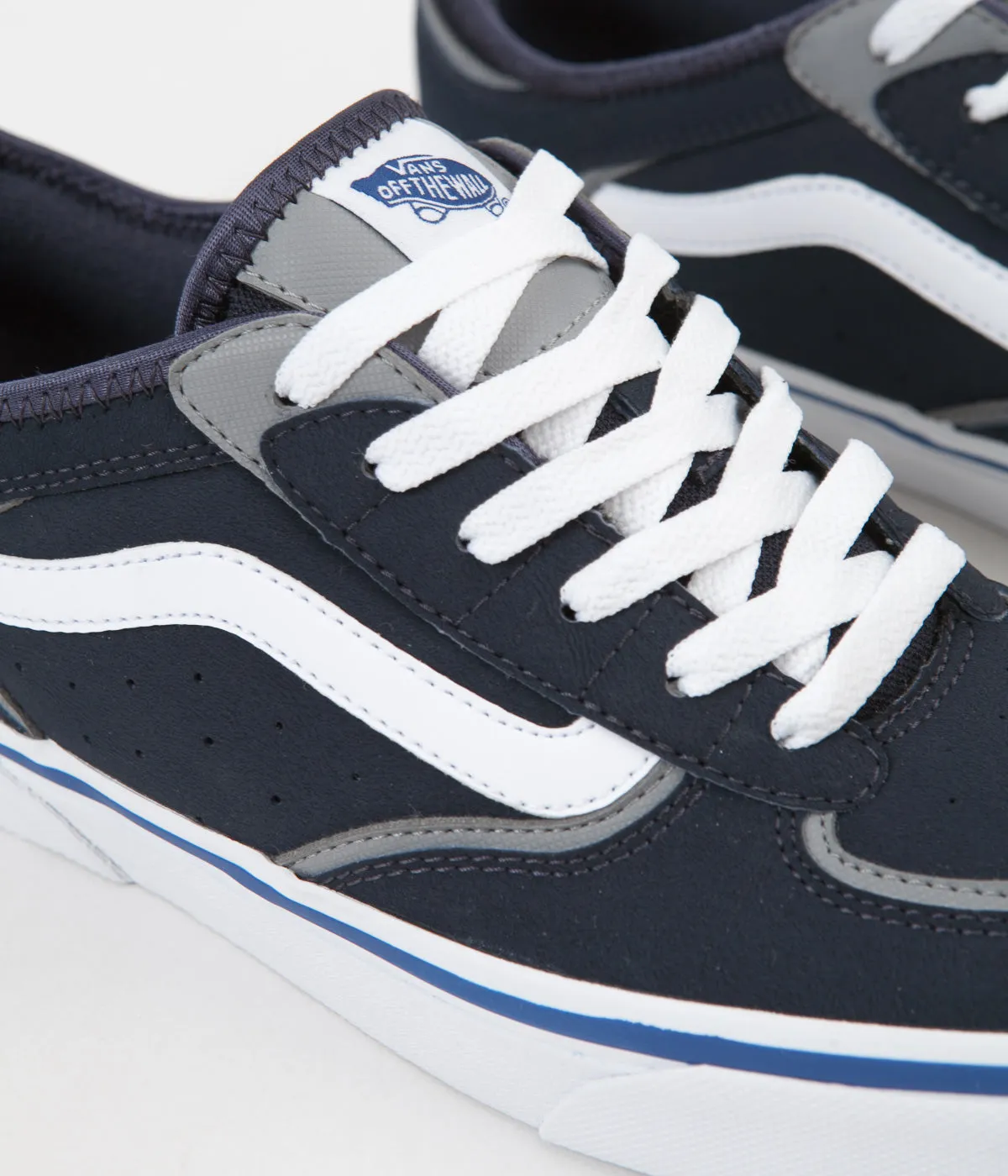 Vans Rowley Classic LX Shoes - Navy / White