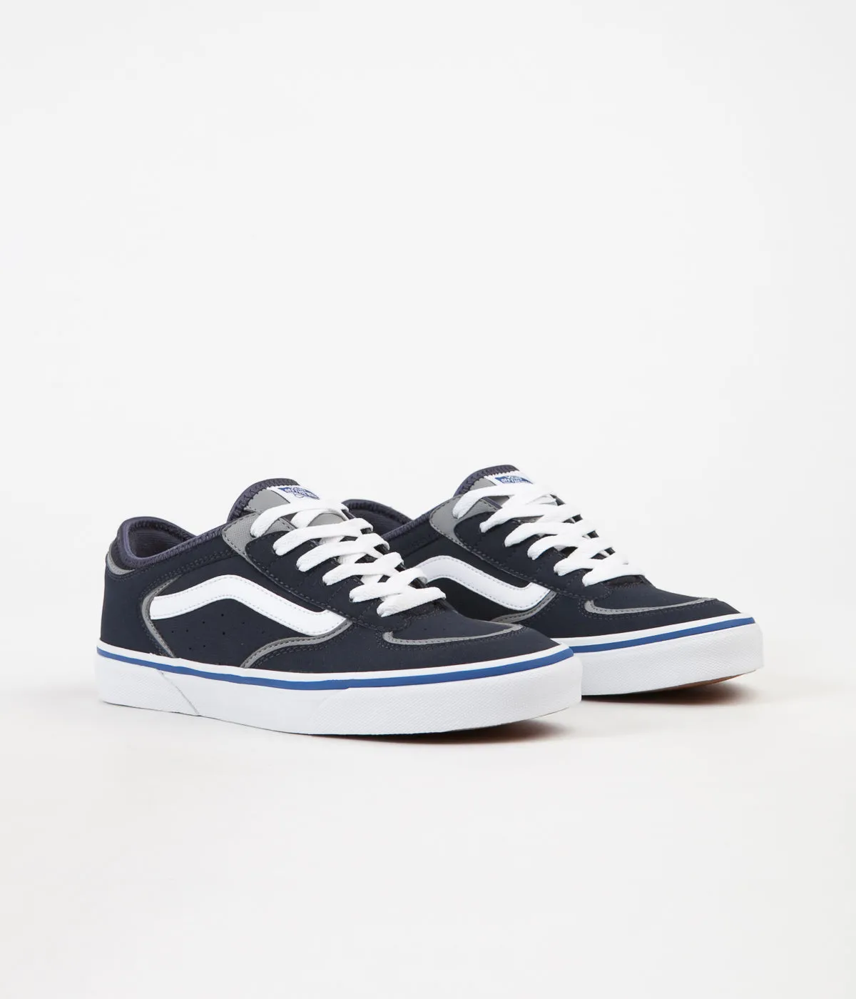 Vans Rowley Classic LX Shoes - Navy / White