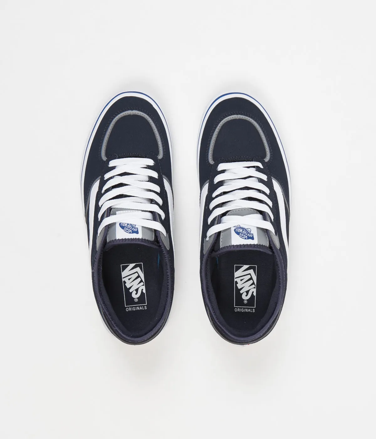 Vans Rowley Classic LX Shoes - Navy / White