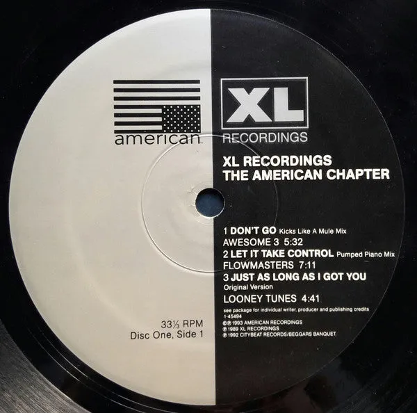 Various - XL-Recordings: The American Chapter (2xLP, Comp) (NM or M-)