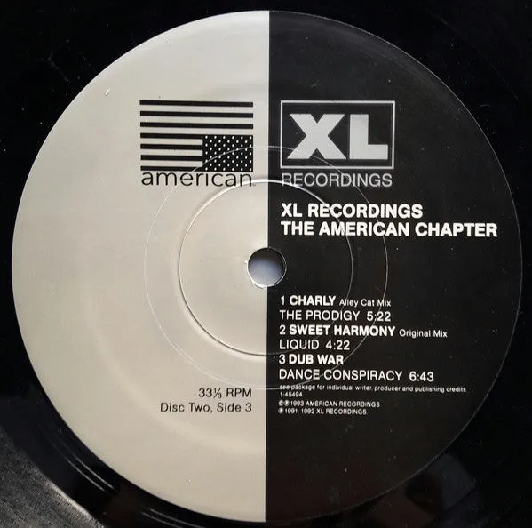 Various - XL-Recordings: The American Chapter (2xLP, Comp) (NM or M-)