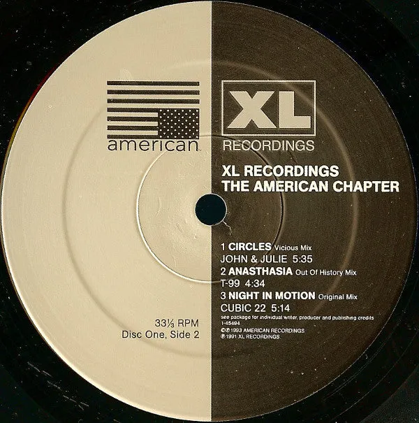 Various - XL-Recordings: The American Chapter (2xLP, Comp) (NM or M-)