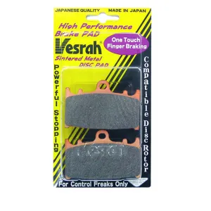 VD979/2JL Sintered Metal Disc Pads Vesrah. Alt: SD9792 AX35414 (VD9792JL)