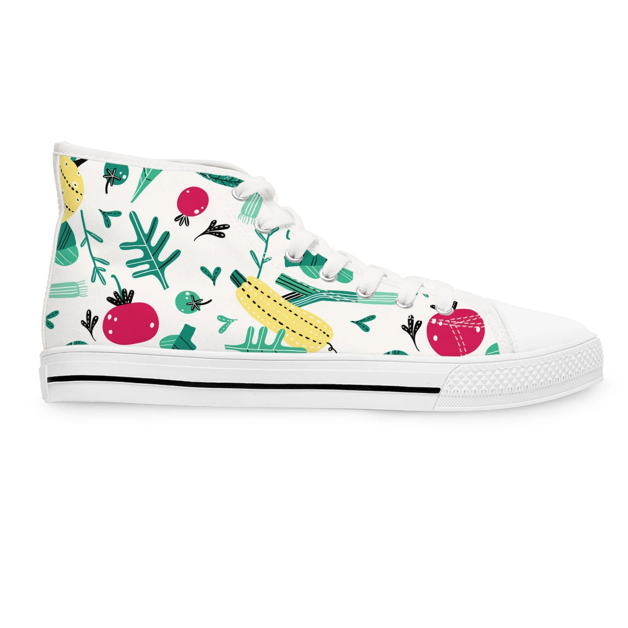 Vegetable Women's High Top Sneakers