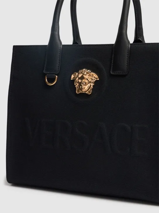 Versace   Small Medusa canvas tote bag 