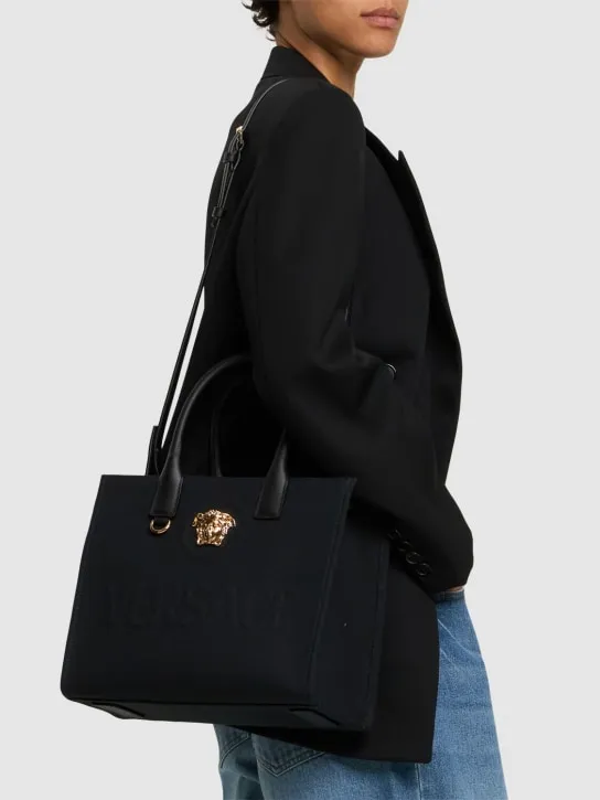 Versace   Small Medusa canvas tote bag 