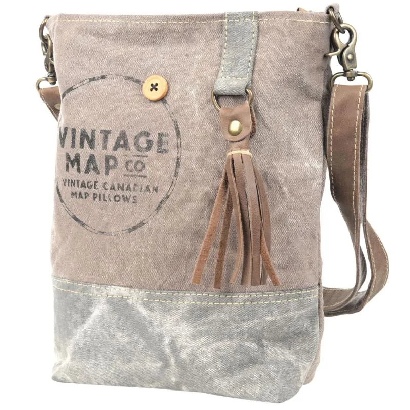 Vintage Map Co Crossbody