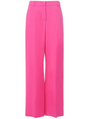 Weekend Max Mara   Malizia linen canvas wide pants 