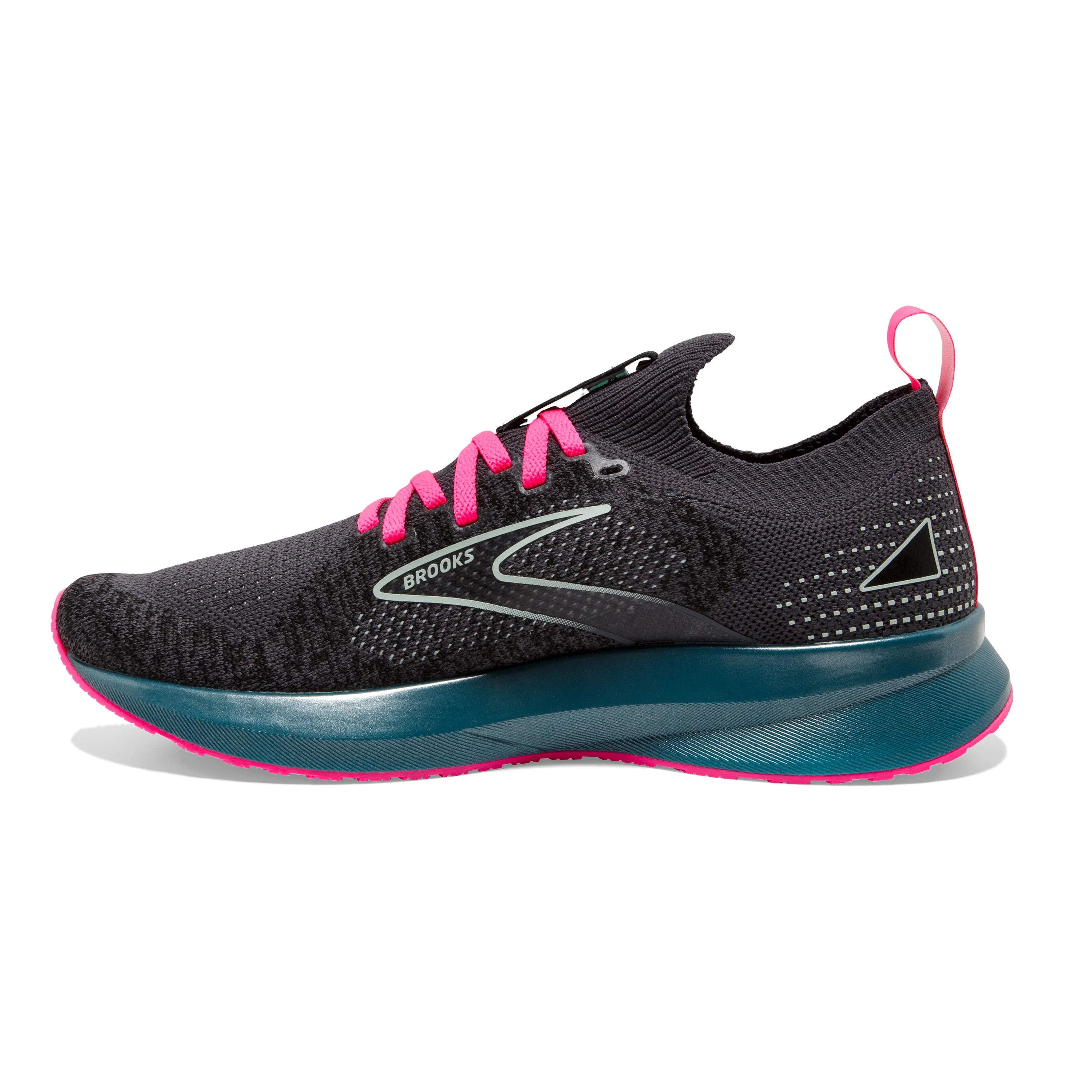 Women's Brooks Levitate StealthFit 5 Color: Black/Blue/Pink