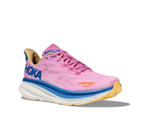 Women's Hoka One One Clifton 9 Color: Cyclamen/ Sweet Lilac