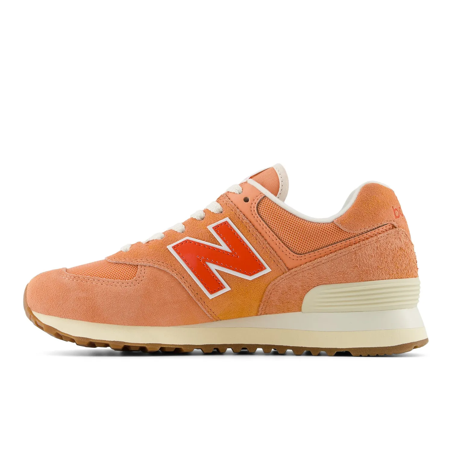 Women's New Balance 574 Core Color: Copper with Neo Flame