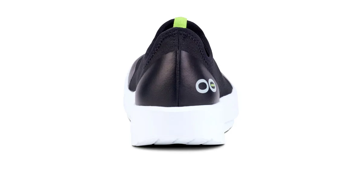 Women's OOmg eeZee Low Shoe - White Black