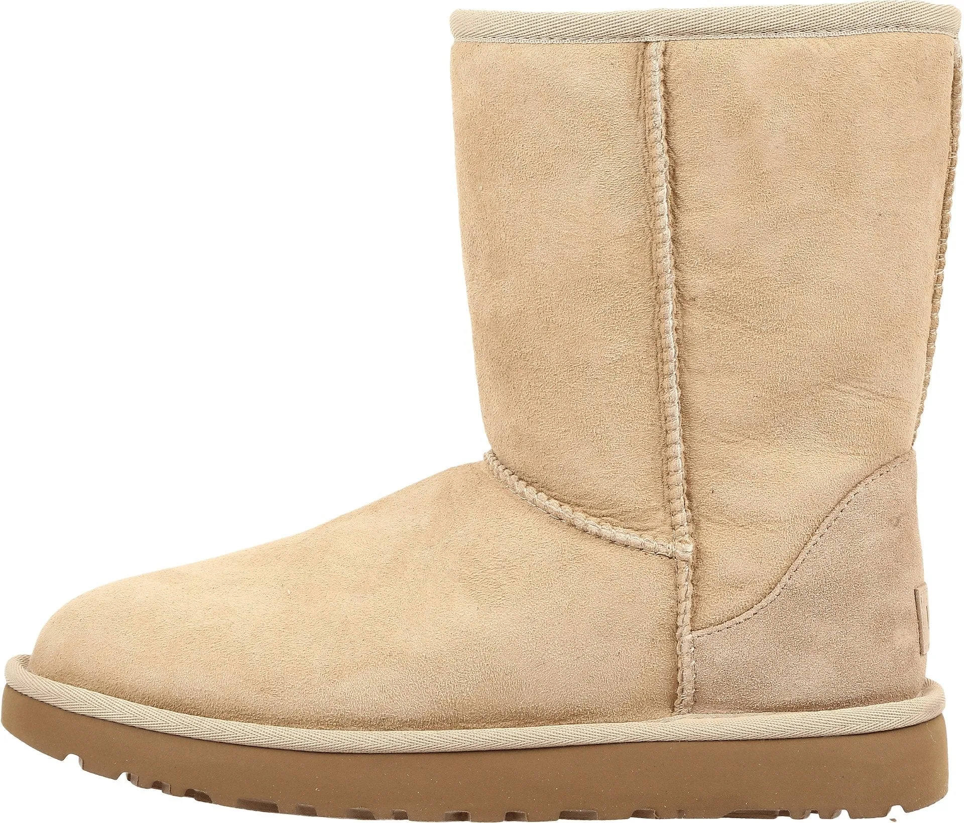 Women's Shoes UGG CLASSIC SHORT II Mid-Calf Sheepskin Boots 1016223 SAND