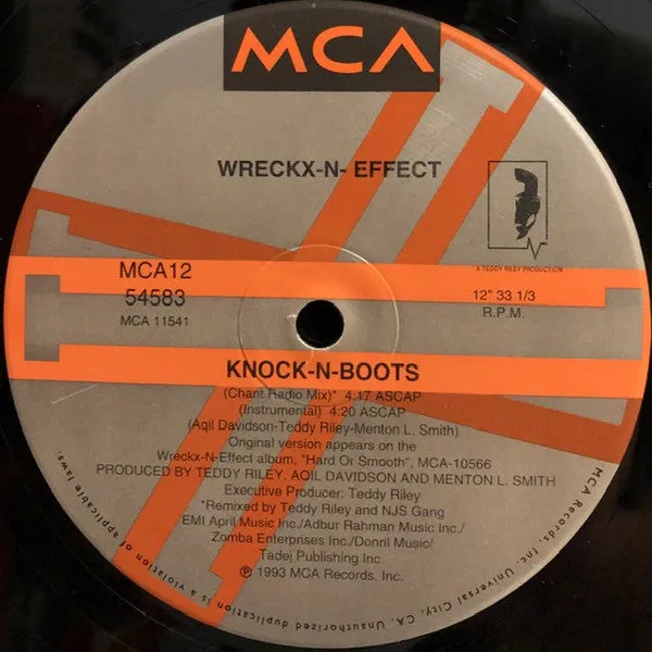 Wrecks-N-Effect - Knock-N-Boots (12", Single) (VG )