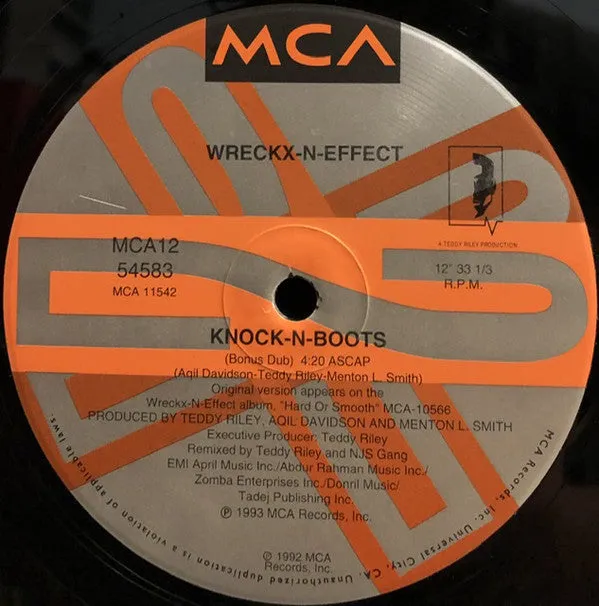 Wrecks-N-Effect - Knock-N-Boots (12", Single) (VG )